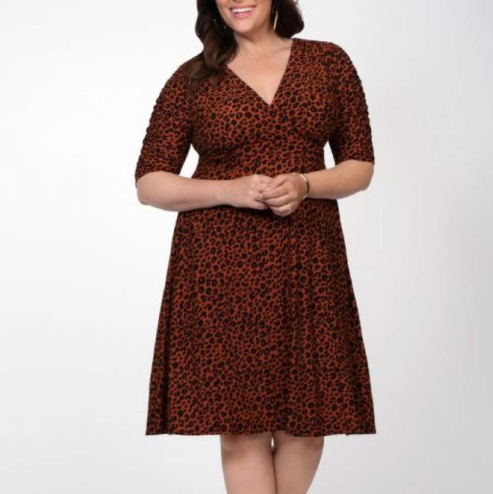 Copper Cat Dress